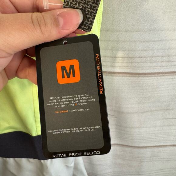 RBX Gray & Yellow Athletic Sleeveless Dress Size Medium - Picture 8 of 8